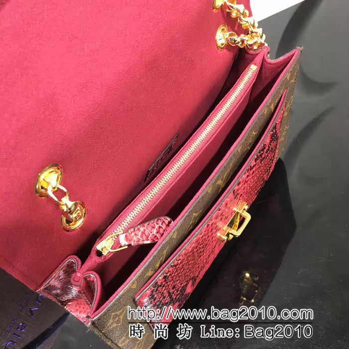 路易威登LV頂級原單牛皮單肩斜跨鏈條包 M41731百搭必備款 YDH1019
